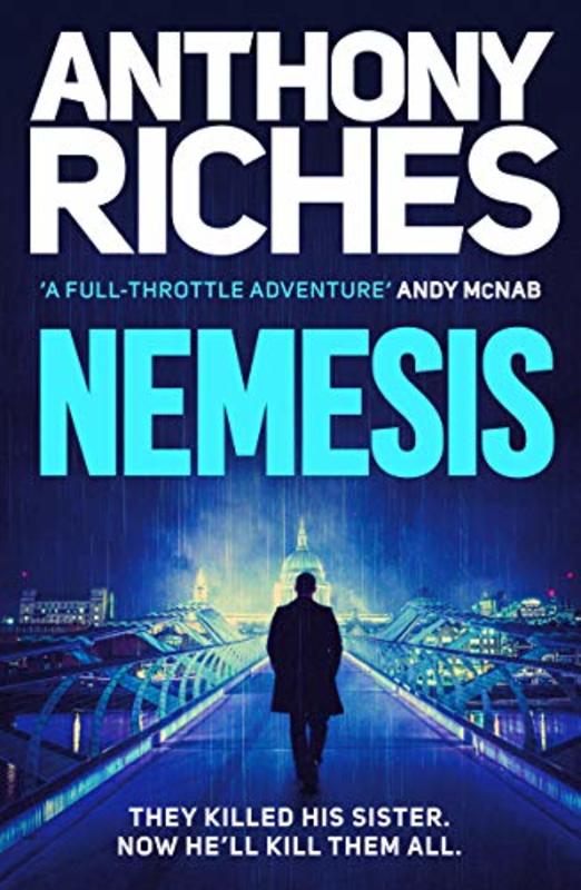 Book cover for "Nemesis" by Anthony Riches