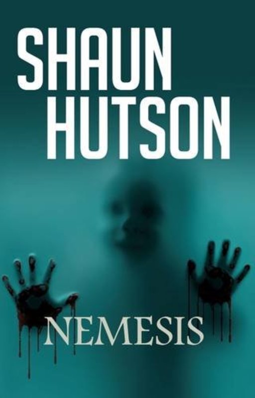 Book cover for "Nemesis" by Shaun Hutson