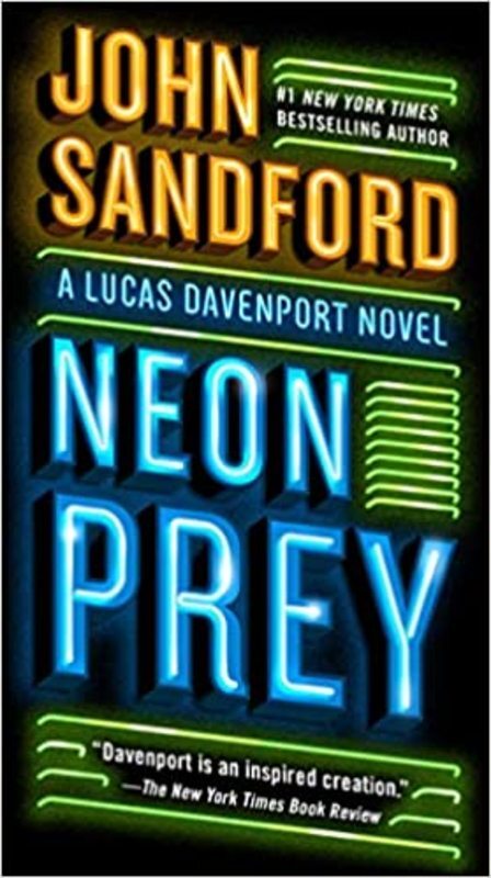 Book cover for "Neon Prey" by John Sandford