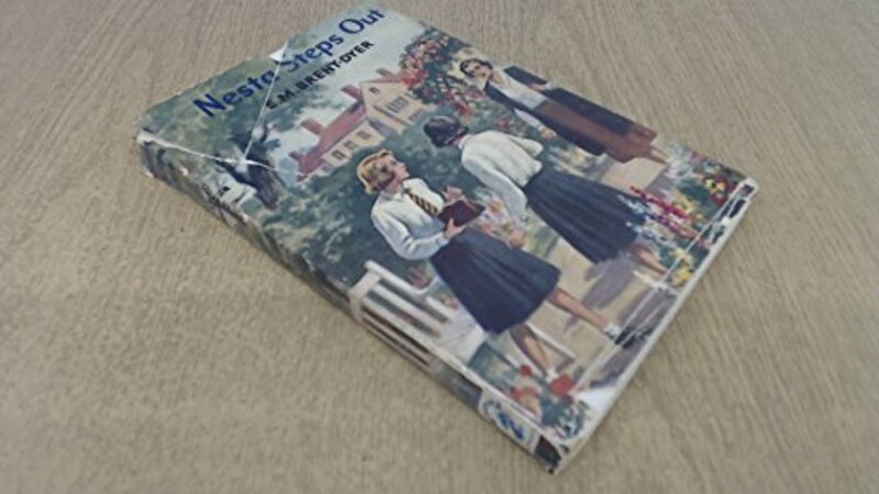 Book cover for "Nesta Steps Out" by Elinor M Brent Dyer