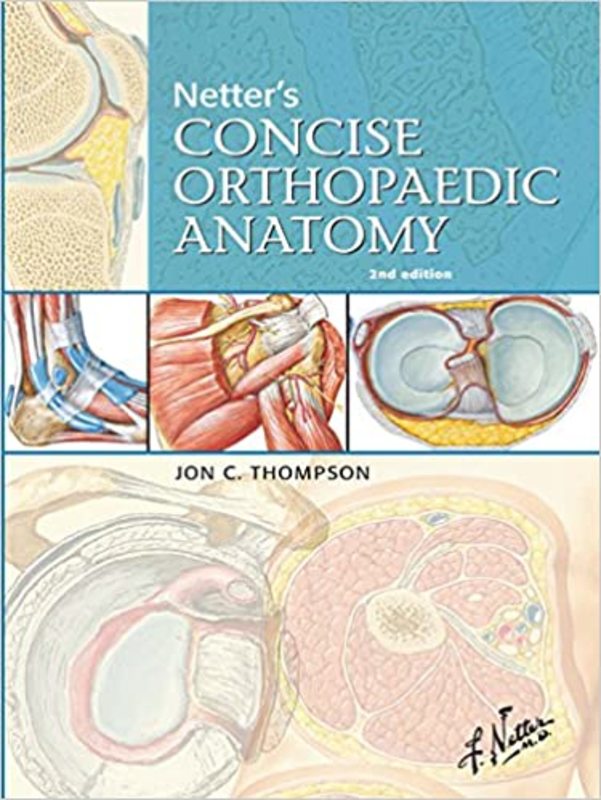 Book cover for "Netter's Concise Orthopaedic Anatomy" by Jon C. Thompson
