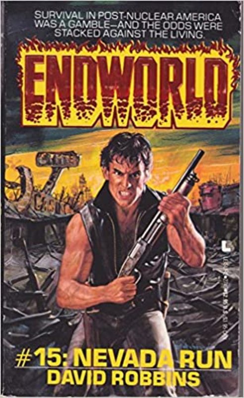 Book cover for "Nevada Run" by David Robbins