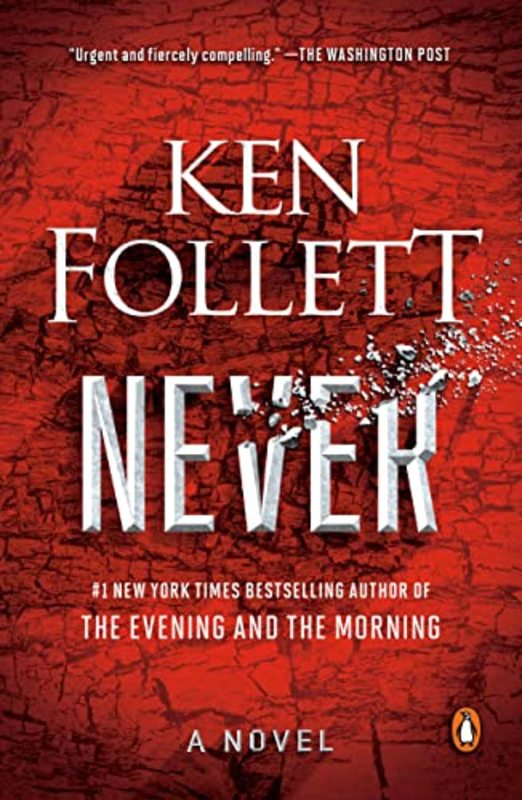Book cover for "Never" by Ken Follett