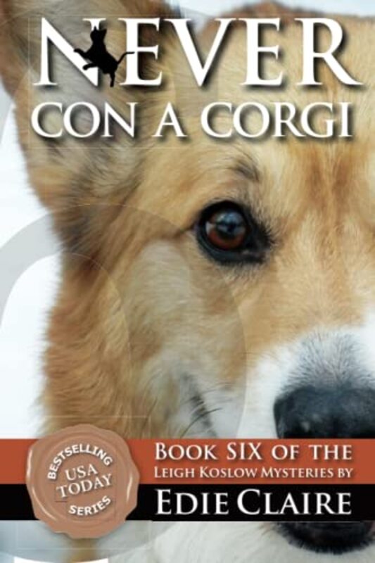 Book cover for "Never Con a Corgi" by Edie Claire