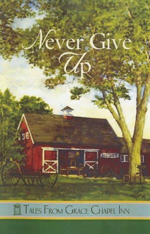 Book cover for "Never Give Up" by Various