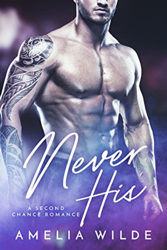Book cover for "Never His" by Amelia Wilde