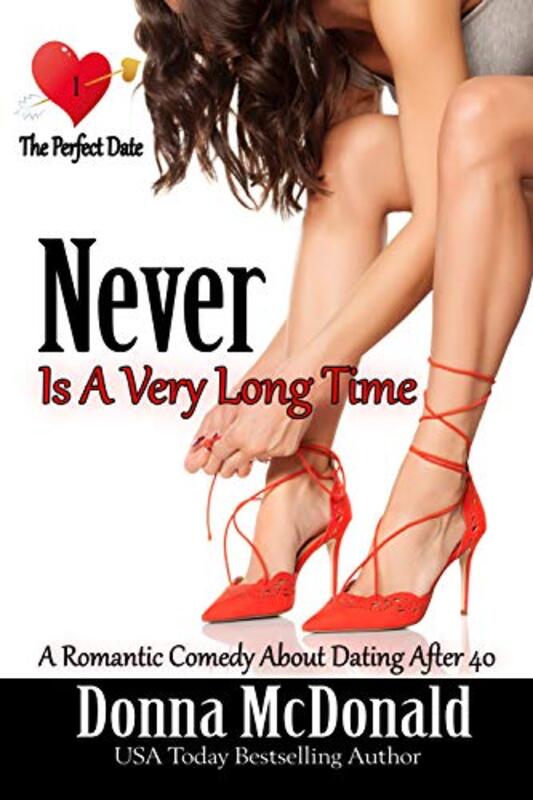 Book cover for "Never Is a Very Long Time" by Donna McDonald