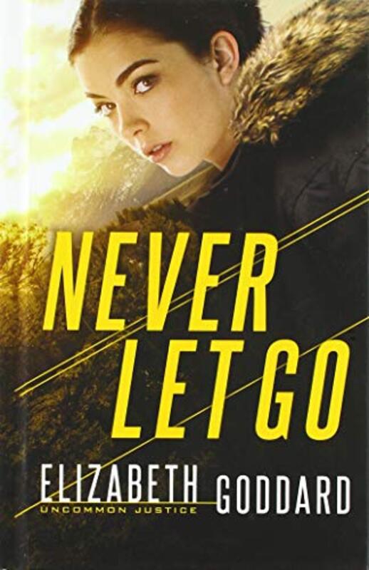 Book cover for "Never Let Go" by Elizabeth Goddard