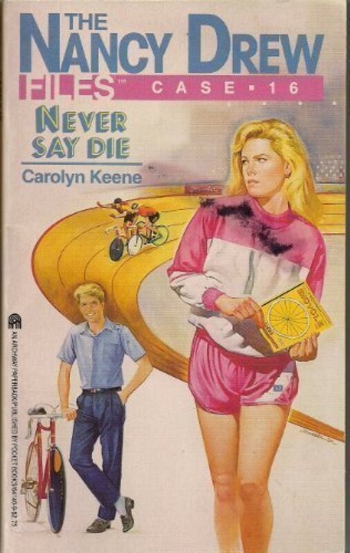 Book cover for "Never Say Die" by Mildred A Wirt