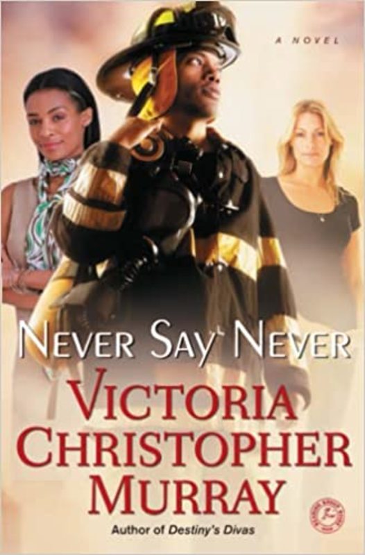 Book cover for "Never Say Never" by Victoria Christopher Murray