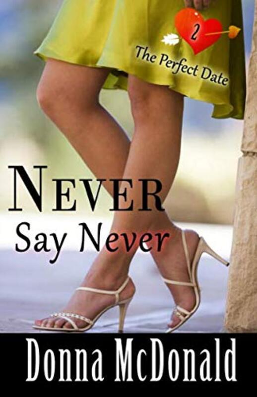 Book cover for "Never Say Never" by Donna McDonald