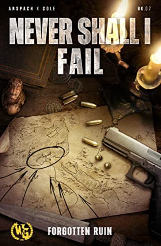 Book cover for "Never Shall I Fail" by Nick Cole