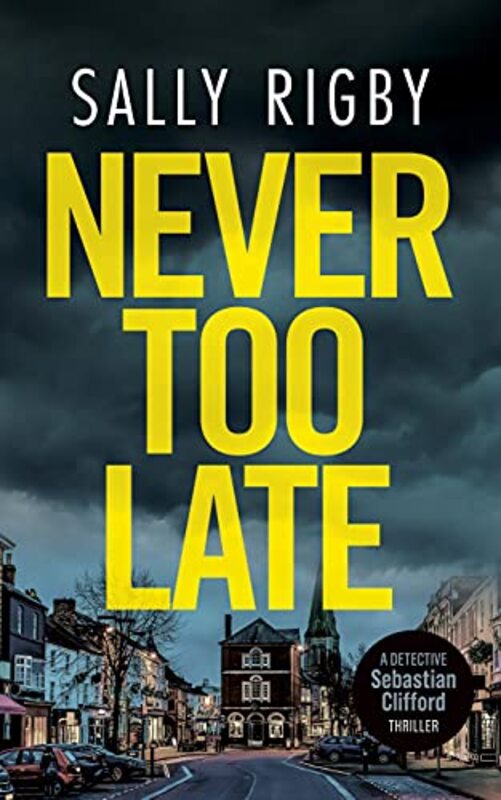 Book cover for "Never Too Late" by Sally Rigby