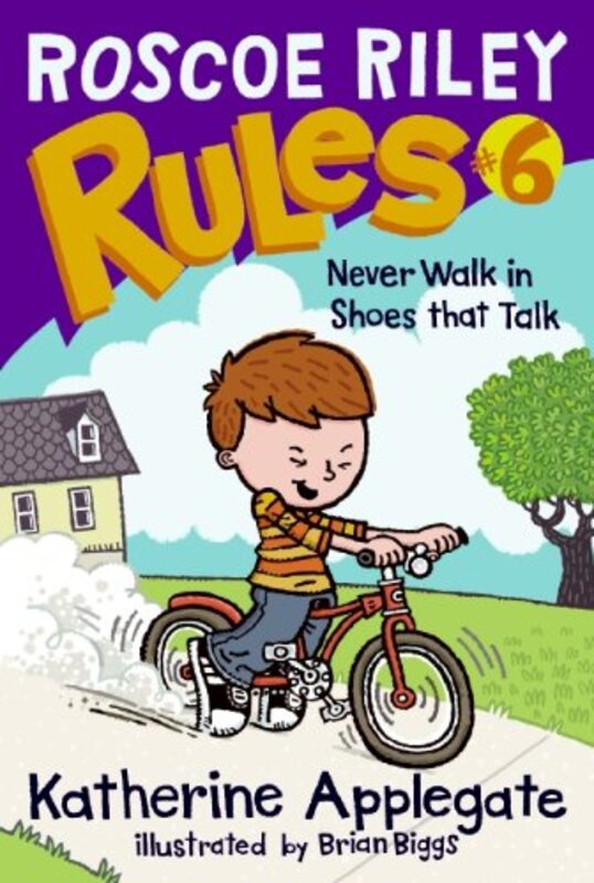 Book cover for "Never Walk in Shoes That Talk" by Katherine KA Applegate
