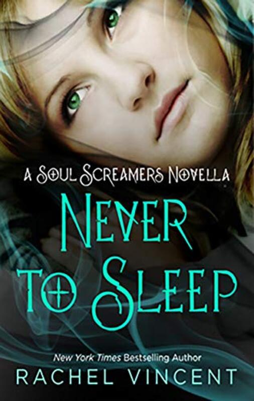 Book cover for "Never to Sleep" by Rachel Vincent