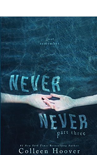 Book cover for "Never Never: Part Three" by Colleen Hoover