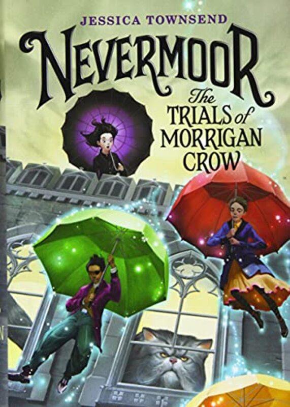 Book cover for "Nevermoor" by Jessica Townsend