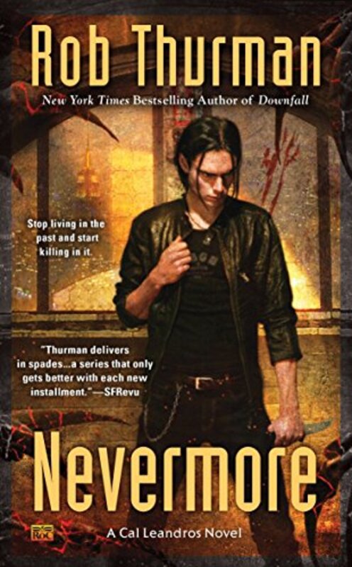 Book cover for "Nevermore" by Rob Thurman