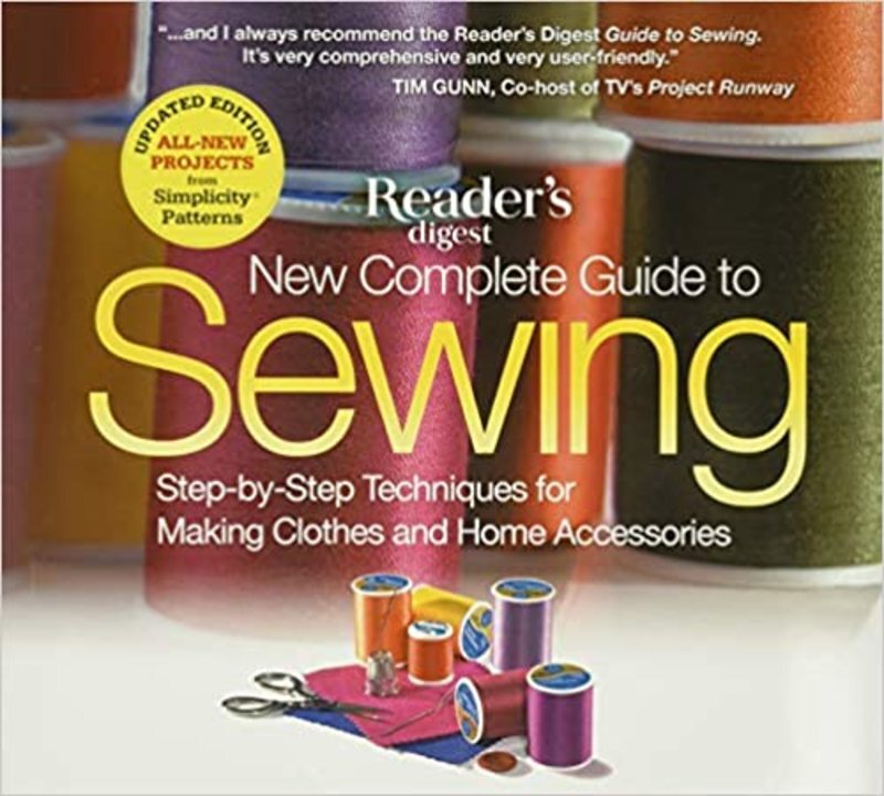 Book cover for "New Complete Guide to Sewing" by Editors of Reader's Digest