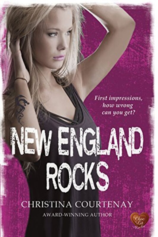 Book cover for "New England Rocks" by Christina Courtenay