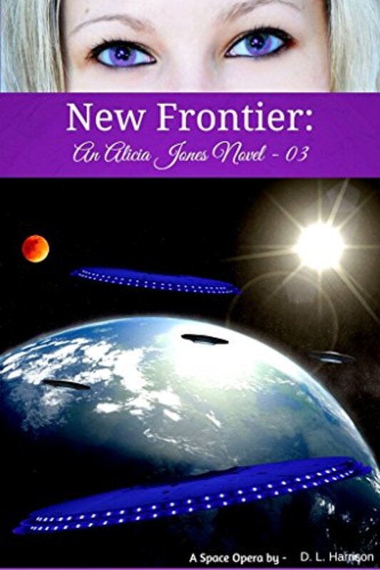Book cover for "New Frontier" by DL Harrison