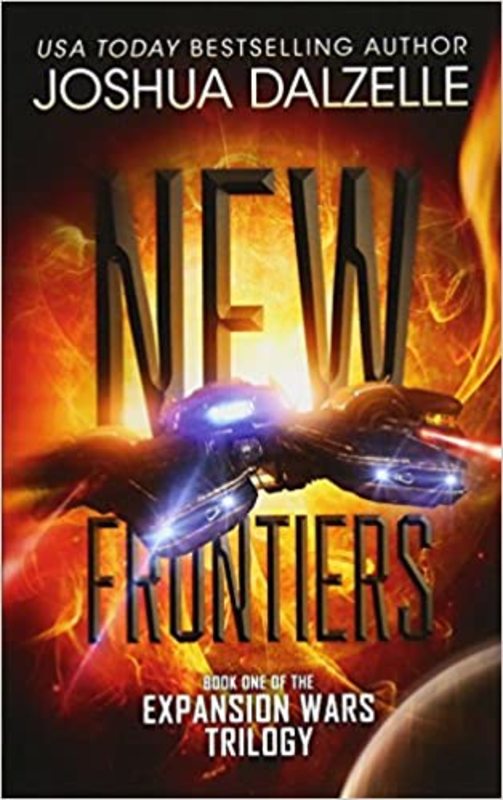 Book cover for "New Frontiers" by Joshua Dalzelle