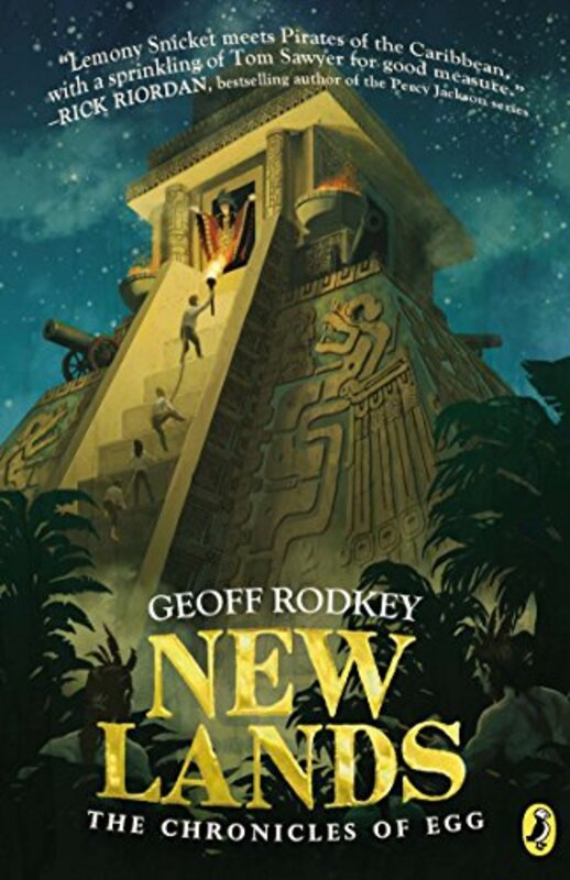 Book cover for "New Lands" by Geoff Rodkey