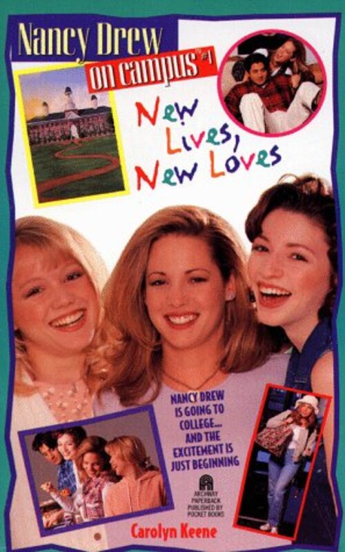Book cover for "New Lives, New Loves" by Mildred A Wirt