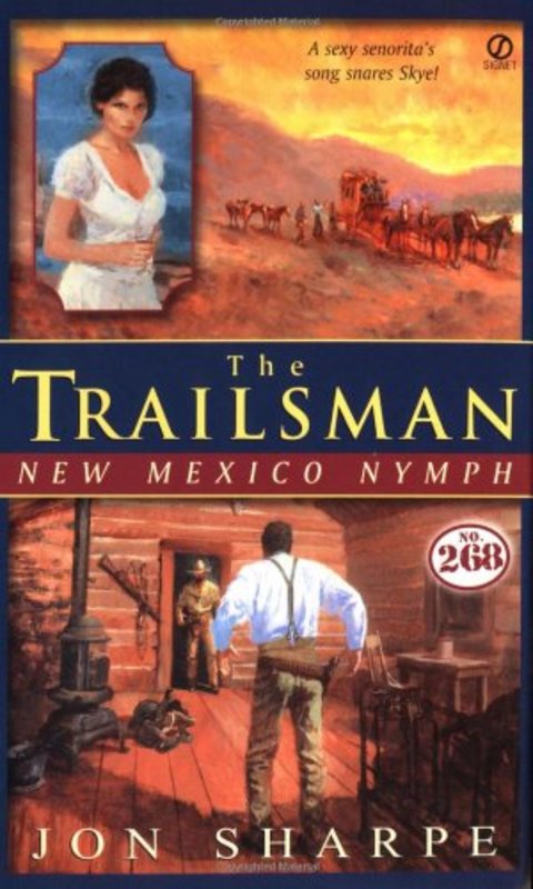 Book cover for "New Mexico Nymph" by Jon Sharpe