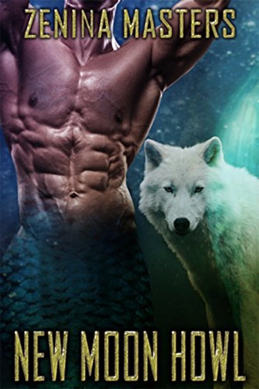 Book cover for "New Moon Howl" by Viola Grace