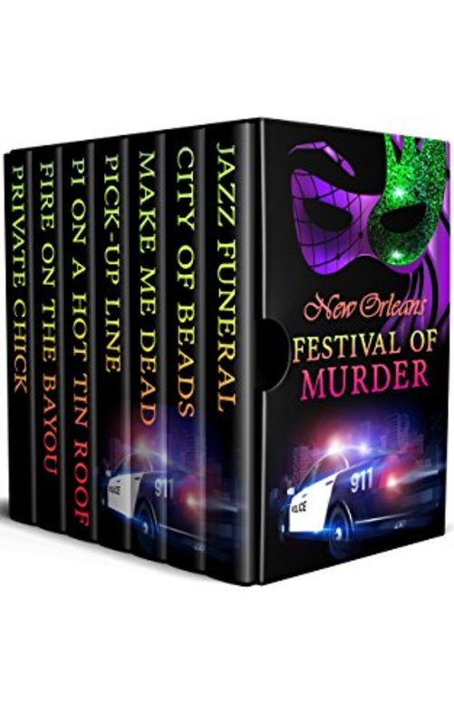 Book cover for "New Orleans Festival of Murder" by Tony Dunbar