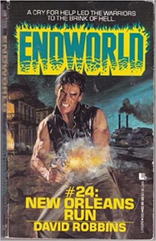Book cover for "New Orleans Run" by David Robbins