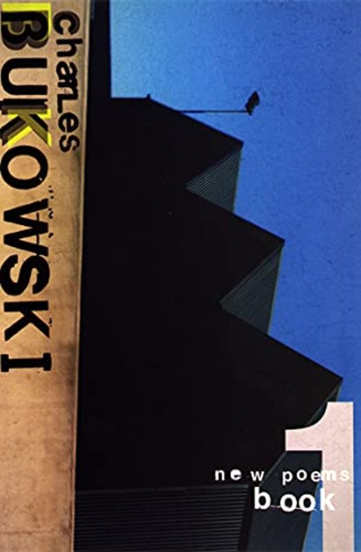 Book cover for "New Poems Book One" by Charles Bukowski
