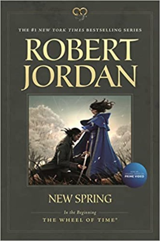 Book cover for "New Spring" by Robert Jordan