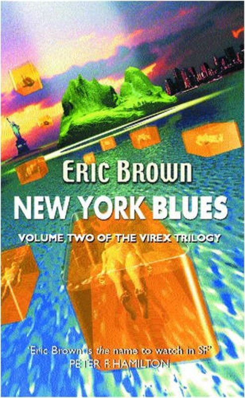 Book cover for "New York Blues" by Eric Brown