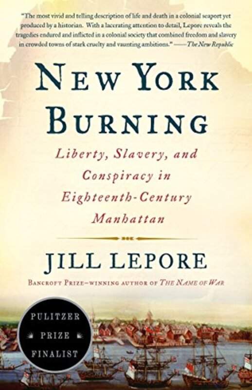 Book cover for "New York Burning" by Jill Lepore
