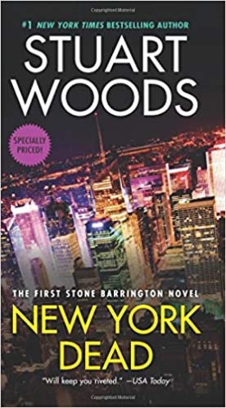 Book cover for "New York Dead" by Stuart Woods