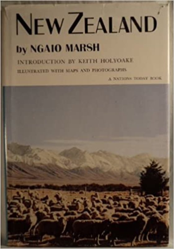 Book cover for "New Zealand" by Ngaio Marsh