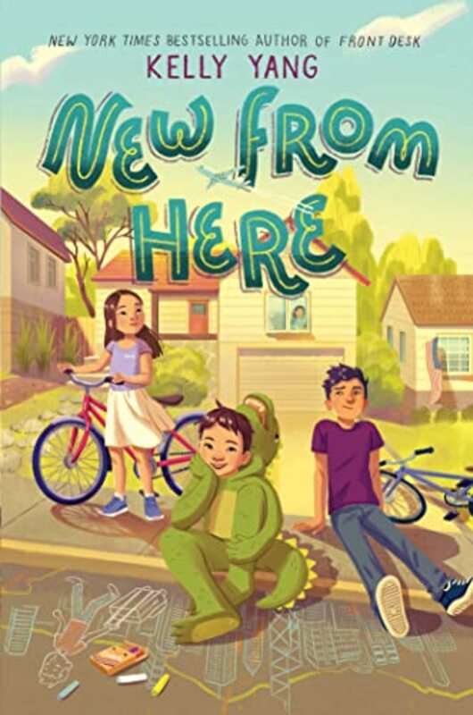 Book cover for "New from Here" by Kelly Yang