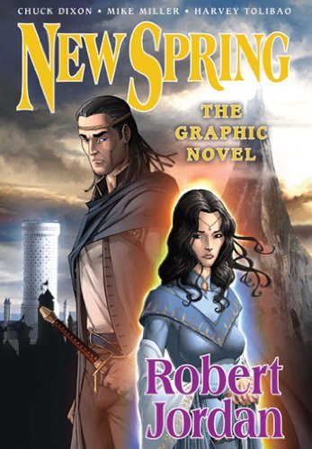 Book cover for "New Spring" by Robert Jordan