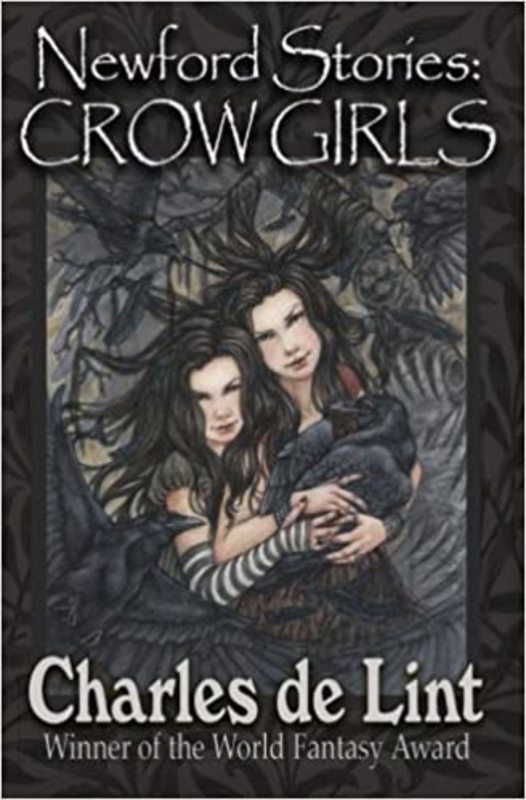 Book cover for "Newford Stories: Crow Girls" by Charles de Lint