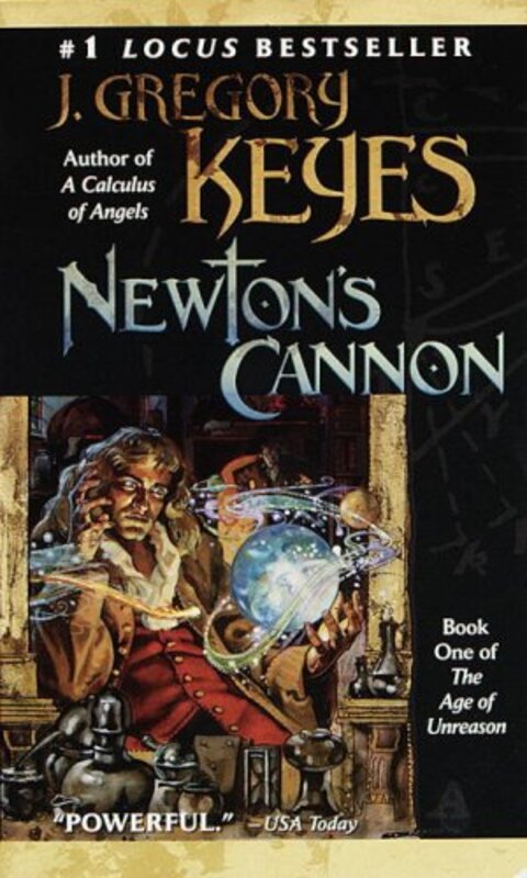 Book cover for "Newton's Cannon" by Greg Keyes