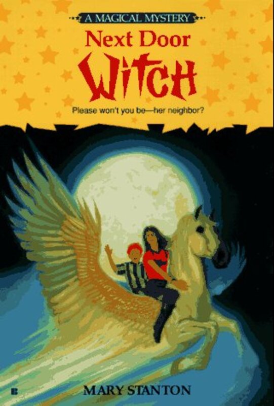 Book cover for "Next Door Witch" by Mary Stanton