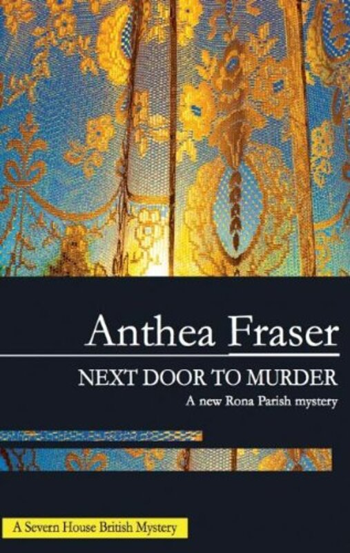 Book cover for "Next Door to Murder" by Anthea Fraser
