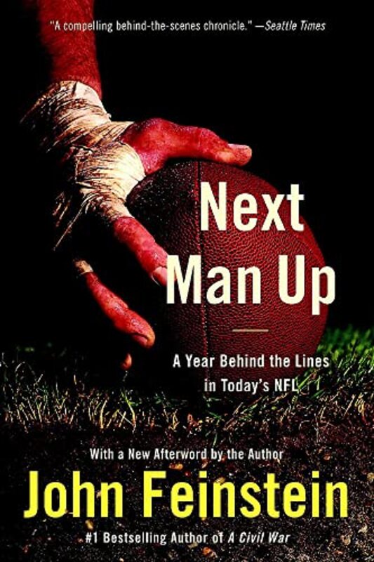 Book cover for "Next Man Up" by John Feinstein