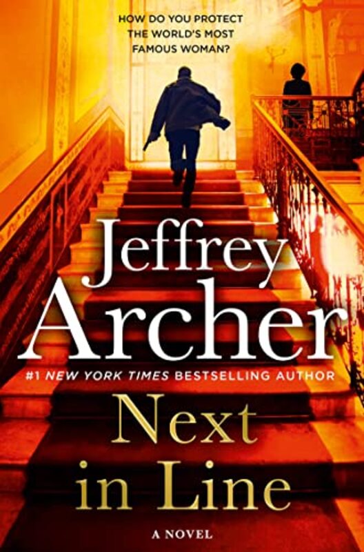 Book cover for "Next in Line" by Jeffrey Archer