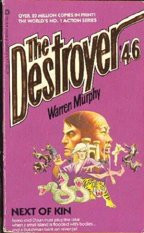 Book cover for "Next of Kin" by Warren Murphy