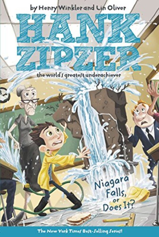 Book cover for "Niagara Falls, Or Does It?" by Henry Winkler