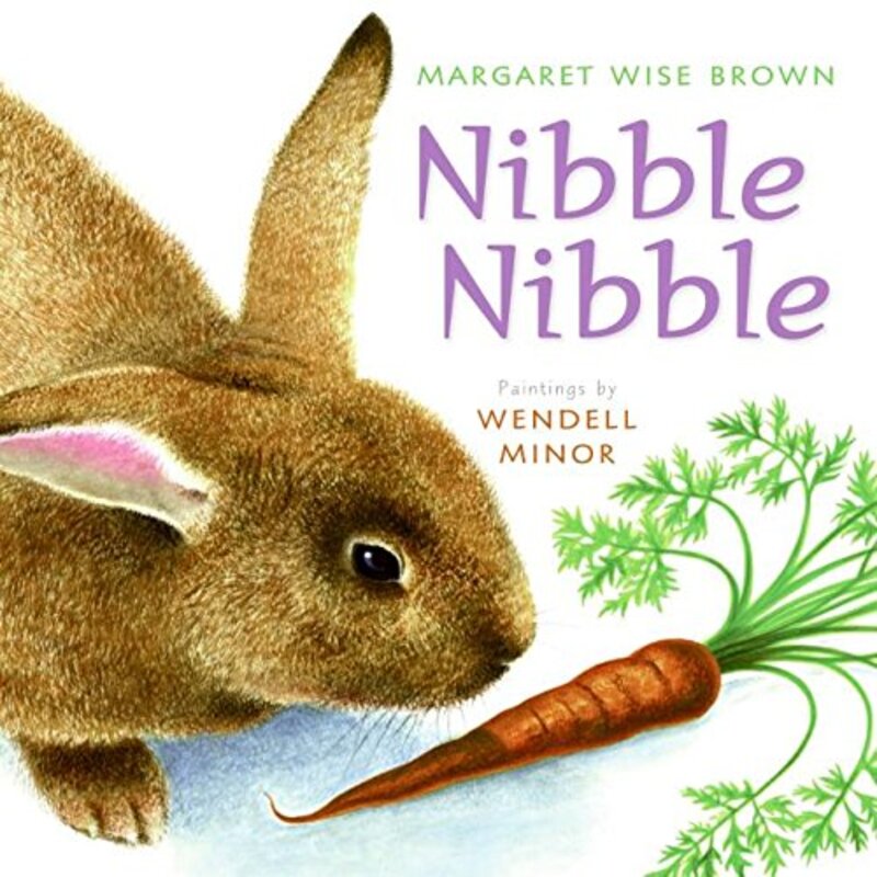 Book cover for "Nibble Nibble" by Margaret Wise Brown