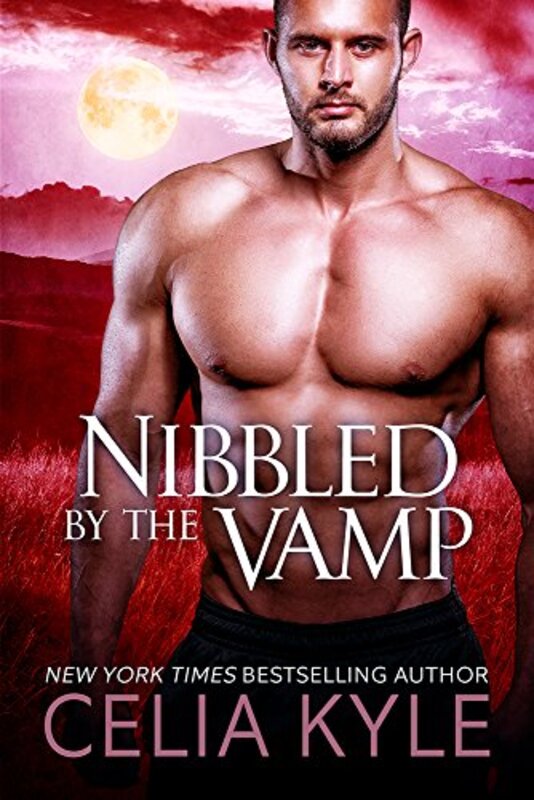Book cover for "Nibbled by the Vamp" by Celia Kyle